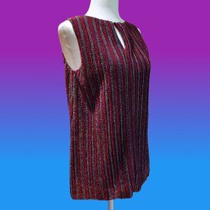 EVENING BY ECI WOMEN'S HOLIDAY PARTY TOP SIZE SMALL